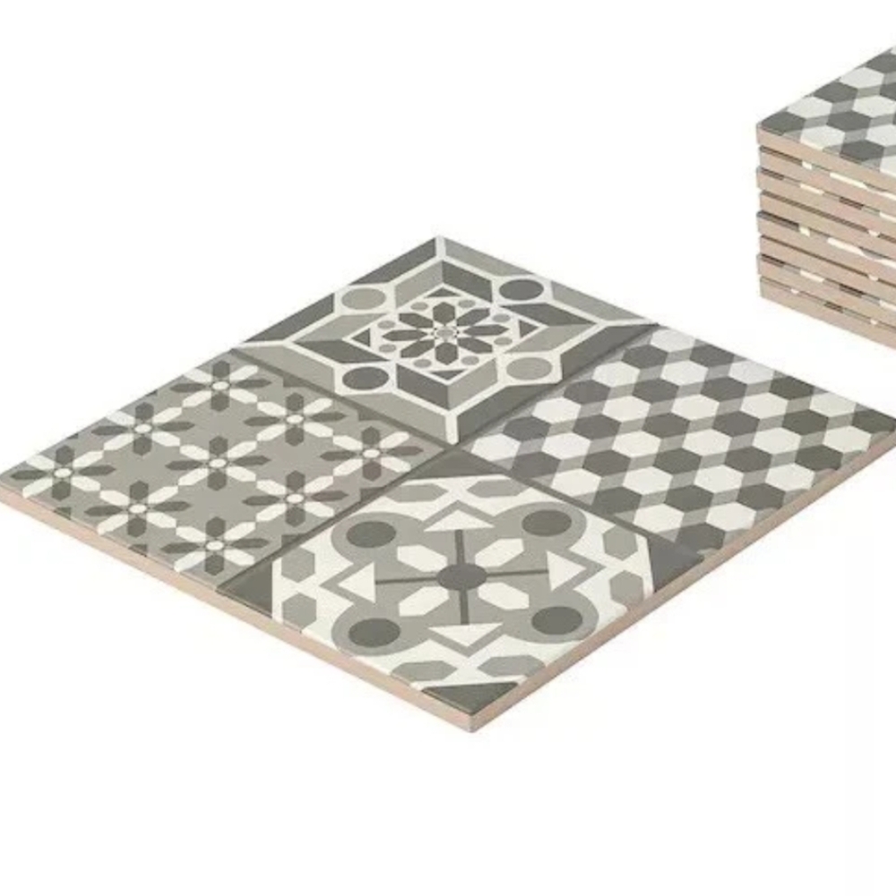 IKEA Mallsten Top Part Outdoor Floor Decking Tile, White Gray 0.97 sq ft, 1 Tile